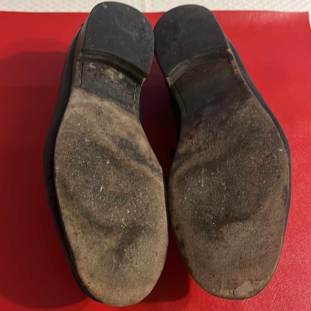 Gucci Black Leather Horsebit Loafers | Gucci Black Leather Horsebit Loafers 10D - Picture 4 of 4
